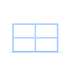 Furniture Bookcases Ryder Bookcase Wide Silhouette Cutting Svg Files, Free Vectors File